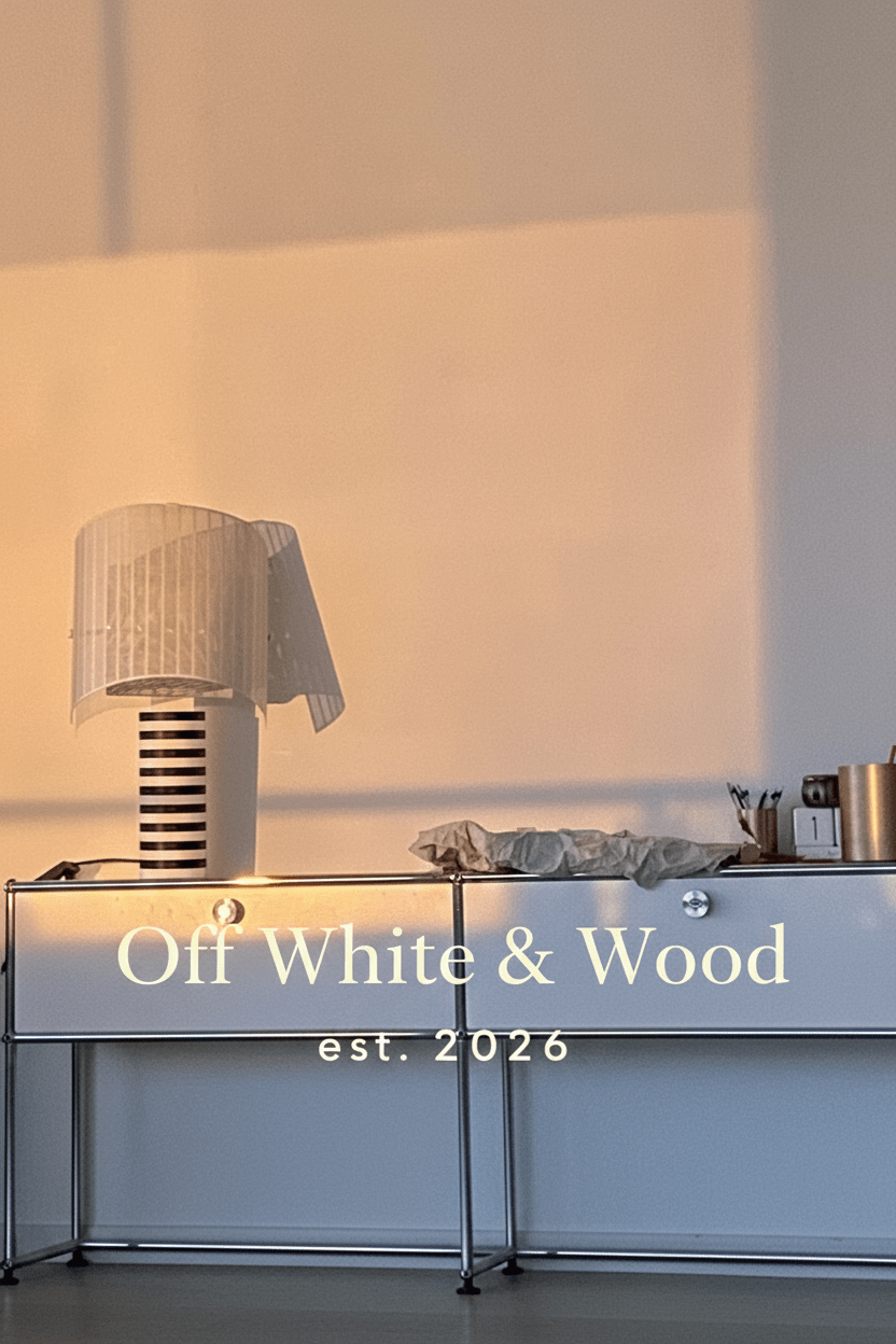 The Art of minimalist Living - Off White & Wood - est. 2026