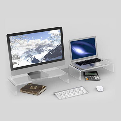 The Acrilico Desk Organiser - Home Office | Off White & Wood