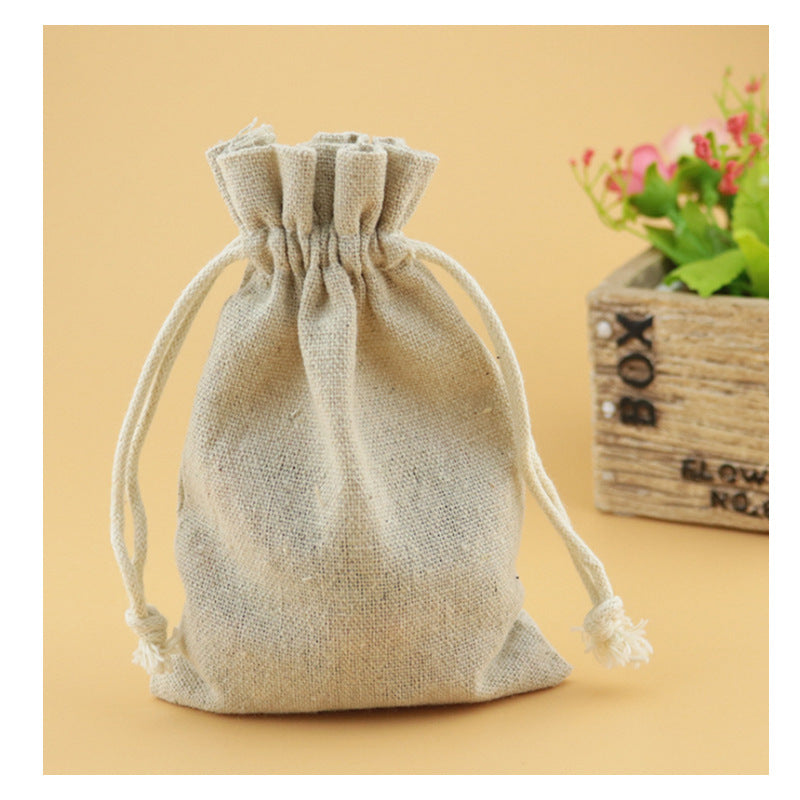 Custom Drawstring Canvas Bag for Gifts and Storage