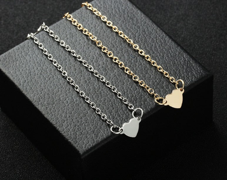 Simple Heart-Shaped Love Bracelet for Wholesale