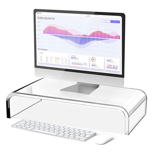 The Acrilico Desk Organiser - Home Office | Off White & Wood