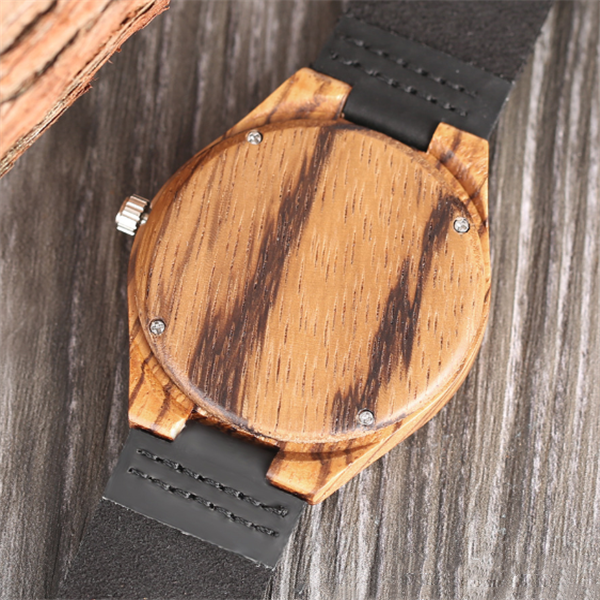 Casual Bamboo Wood Watch - Minimalist Design