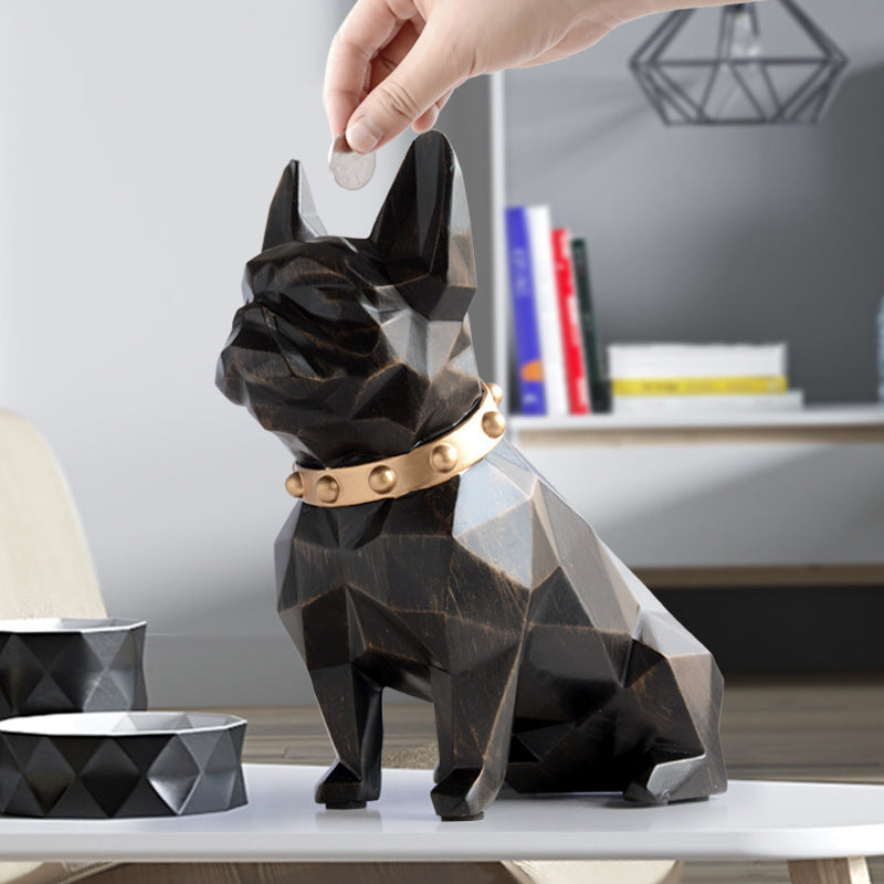 Creative Nordic Dog Pen Holder for Desk Organization