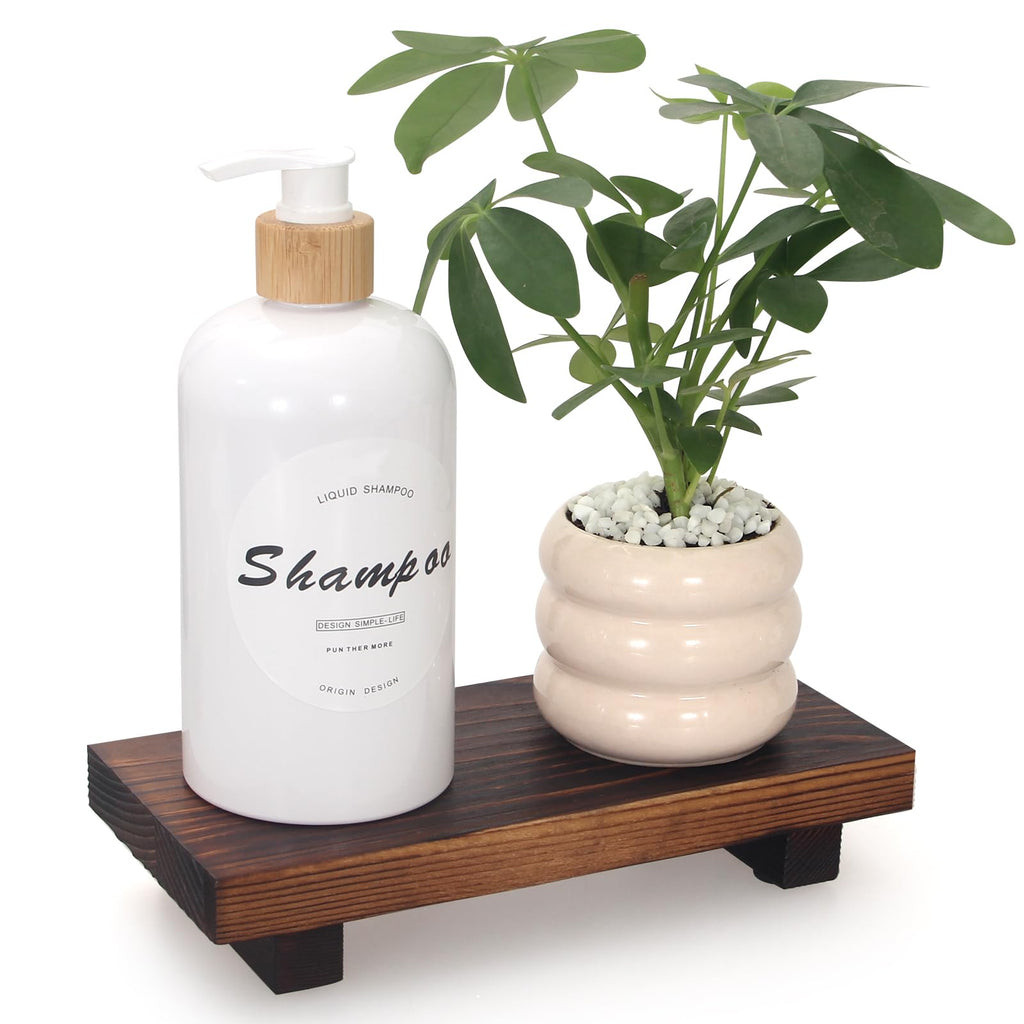 Farmhouse Wood Soap Tray - Small 8.6x4x1.6"