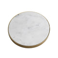 Nordic Style Natural Marble Insulated Coaster