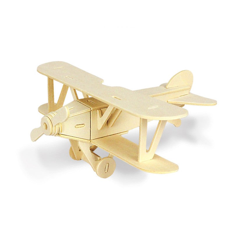 DIY 3D Wooden Puzzle Model for Kids Educational Toy