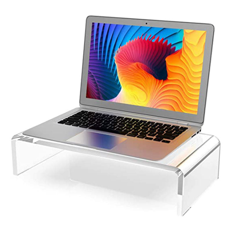 Transparent Acrylic Desk Storage and Notebook Rack