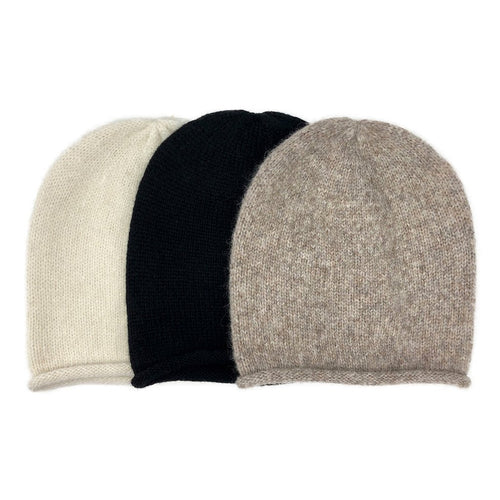 The Snow Alpaca Beanie - beanie | Off White & Wood