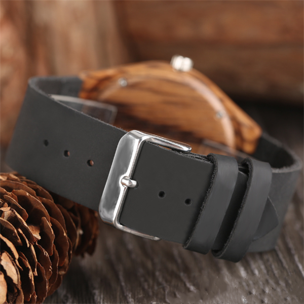 Casual Bamboo Wood Watch - Minimalist Design
