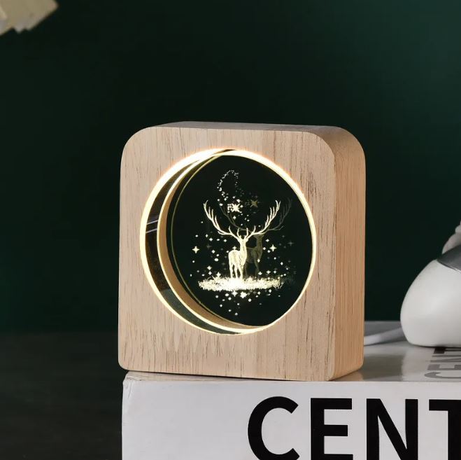 Creative Glow Crystal Small Night Lamp