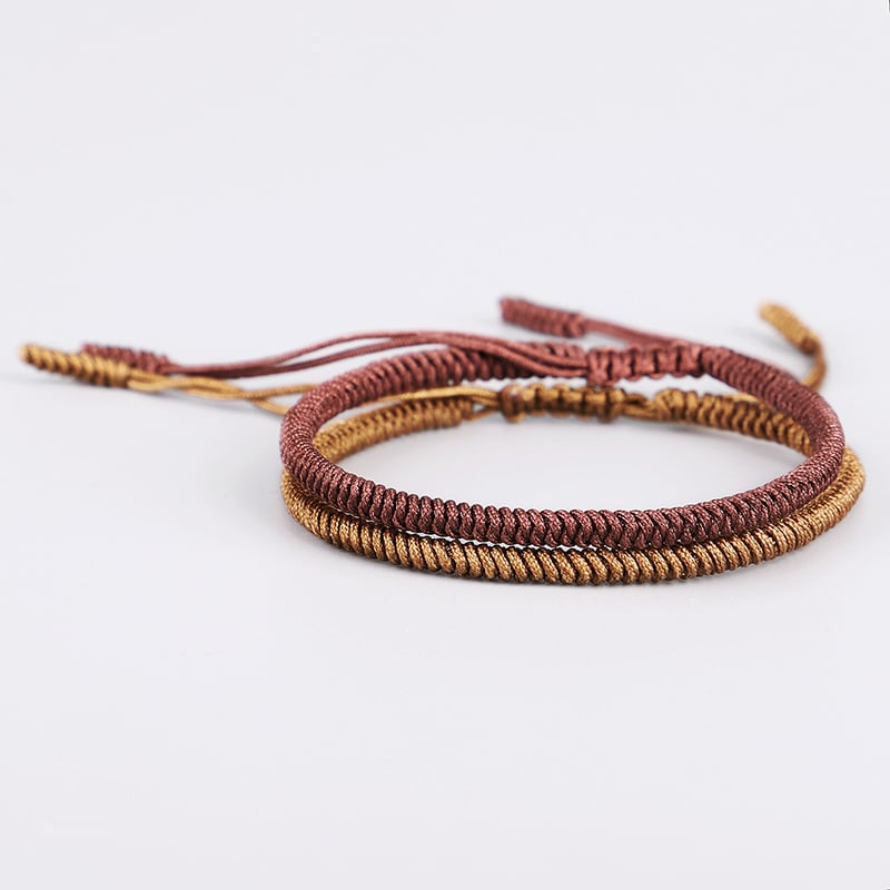 Hand Woven Dorje Knot Bracelet for Men and Women