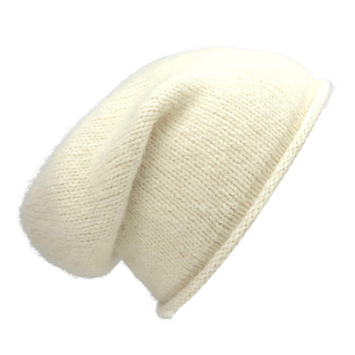 The Snow Alpaca Beanie - beanie | Off White & Wood
