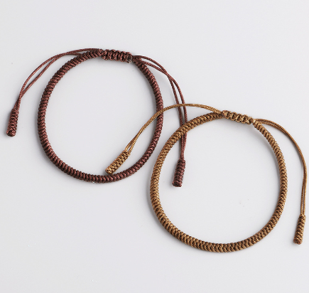 Hand Woven Dorje Knot Bracelet for Men and Women
